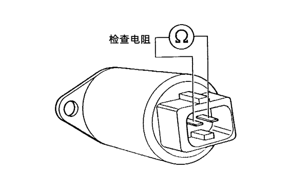 檢查電磁閥端子電阻-康明斯柴油發(fā)電機(jī)組.png