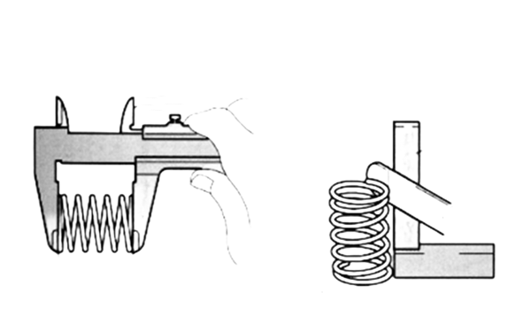 氣門彈簧自由長度和失真檢測-柴油發(fā)電機.png