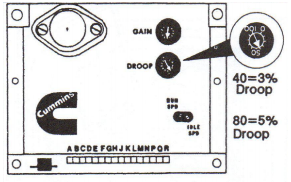 電子調(diào)速器轉(zhuǎn)速降電位計(jì)調(diào)整-康明斯柴油發(fā)電機(jī)組速度控制.png
