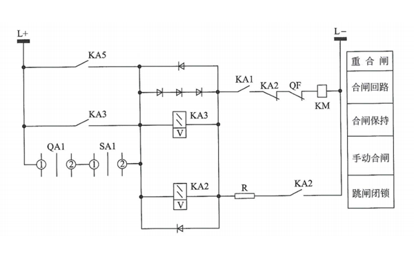 高壓發(fā)電機組斷路器控制回路接線.png