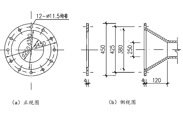 發(fā)電機房排風口內活門安裝圖.png