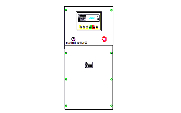 康明斯柴油發(fā)電機組控制屏外觀示意圖.png