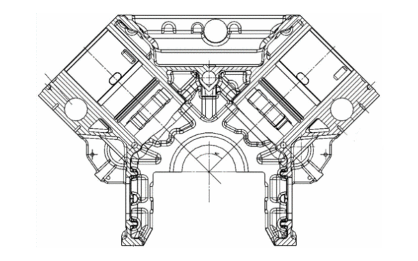 V型16缸柴油機(jī)示意圖.png