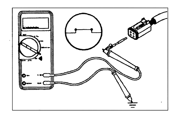 測量ECM電源線束插頭中負(fù)極觸針與機(jī)體間的電阻.png