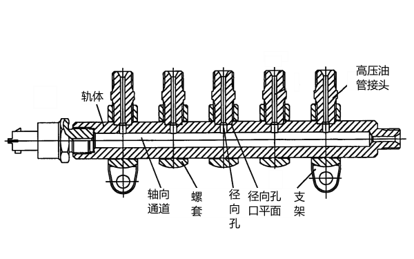 電控柴油機(jī)共軌管結(jié)構(gòu)示意圖.png