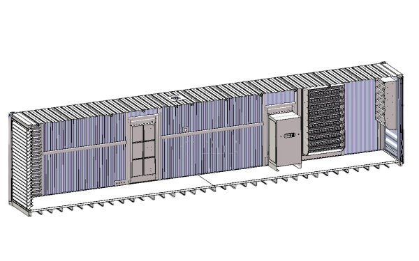 柴油發(fā)電機(jī)組集裝箱剖視圖（QSK60-G4）.png