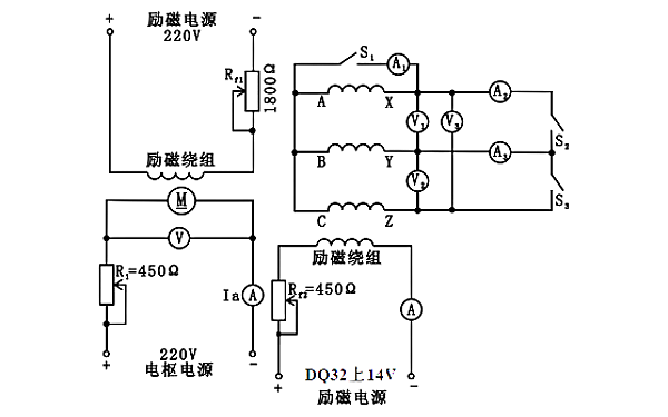 三相發(fā)電機(jī)不對(duì)稱運(yùn)行實(shí)驗(yàn)原理圖.png