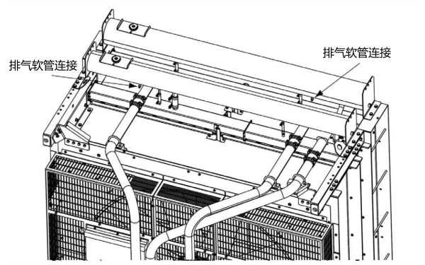 康明斯水箱散熱器軟管連接.png