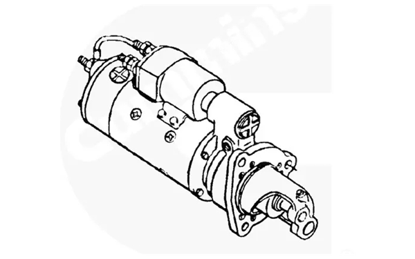 啟動馬達外形圖-康明斯柴油發(fā)電機組.png