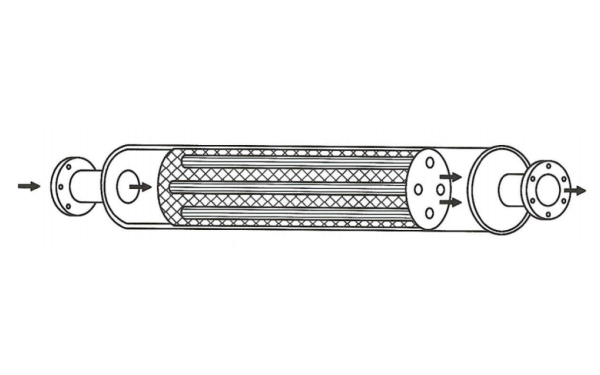 柴油發(fā)電機(jī)組的阻抗復(fù)合型消聲器結(jié)構(gòu)及外形圖.png