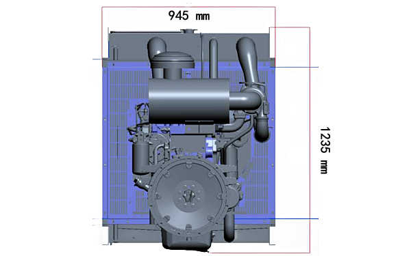 QSB5.9-G31東風(fēng)康明斯發(fā)動機外形后視三維圖.png