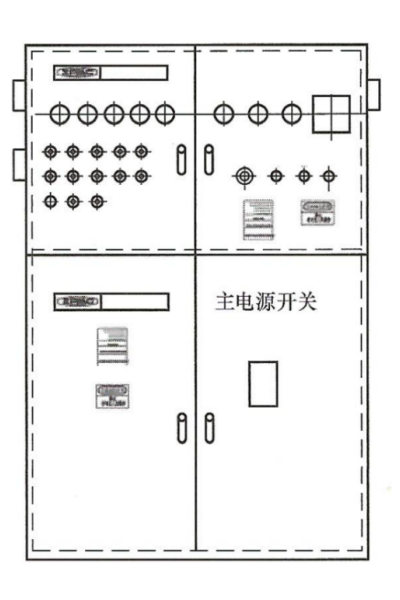 柴油發(fā)電機(jī)動力房開關(guān)和控制柜.png