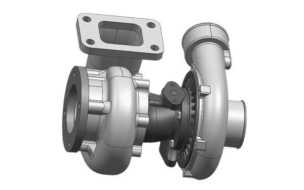 增壓器模型圖-柴油發(fā)電機(jī)組.png