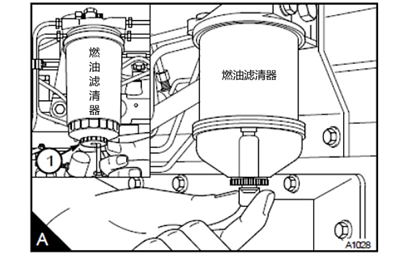 旋轉(zhuǎn)式燃油濾清器更換步驟1.png