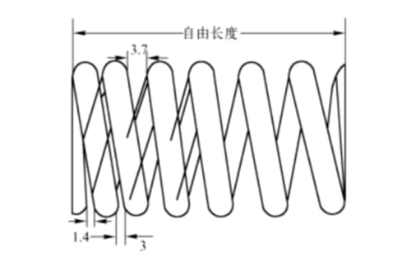 圈距不等的氣門彈簧圖示-柴油發(fā)電機(jī)組.png