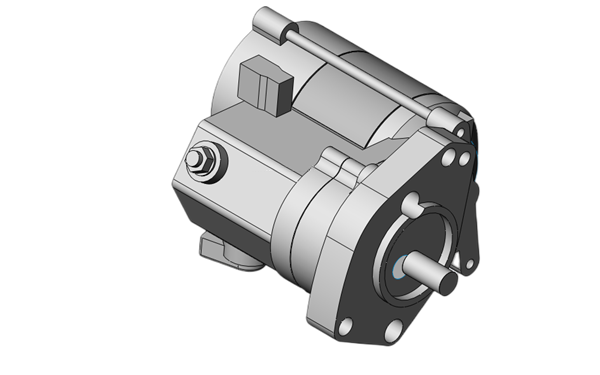 起動(dòng)機(jī)創(chuàng)建模型樹-柴油發(fā)電機(jī)組.png