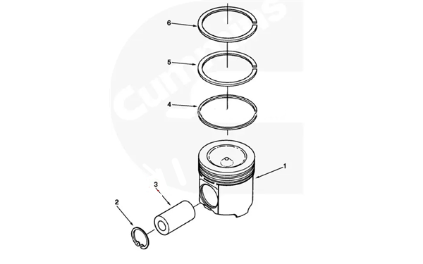 活塞組件示意圖-康明斯柴油發(fā)電機(jī)組.png