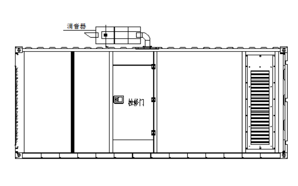 防音型集裝箱柴油發(fā)電機組右視圖.png