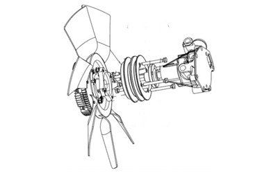 柴油發(fā)電機(jī)風(fēng)扇部件組成.png