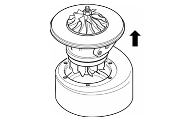 拆下渦輪殼-康明斯柴油發(fā)電機組.png