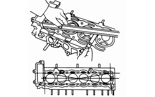 6缸以上氣缸蓋變形測量步驟圖-柴油發(fā)電機組.png